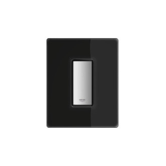 Ovládací tlačítko Grohe Skate Cosmopolitan Glass velvet black 38846KS0