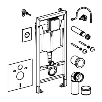 Sada 4 v 1 Grohe Rapid SL 38813001