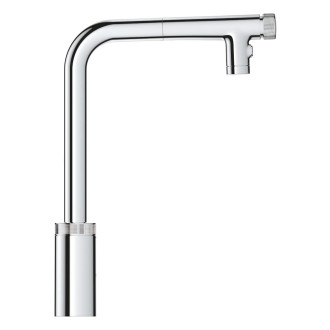 Dřezová baterie Grohe Minta SmartControl s vytahovací sprškou, 2 proudy chrom 31889000