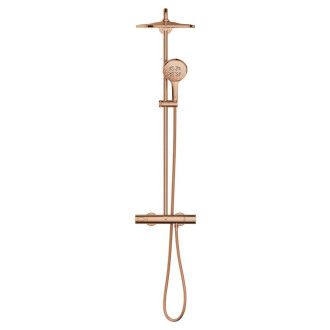 Sprchový systém Grohe Rainshower s termostatickou baterií Warm Sunset 26836DA0