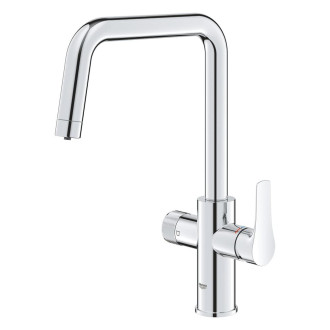 Dřezová baterie Grohe GROHE Blue Pure 2022 s otočným ramínkem chrom 30583000