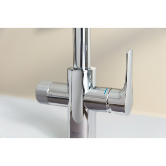 Dřezová baterie Grohe GROHE Blue Pure 2022 s filtrem chrom 30584000