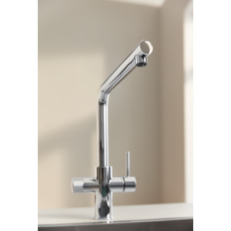 Dřezová baterie Grohe GROHE Blue Pure 2022 s filtrem chrom 30589000