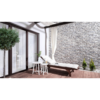 Obklad Stones Patan soft grey 38,5x10 cm reliéfní PATANSOGR