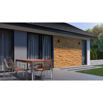 Obklad Stones Log beige 53x11,7 cm reliéfní LOGBE