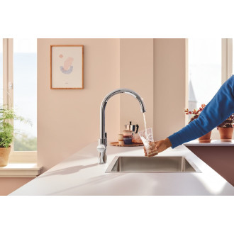 Dřezová baterie Grohe GROHE Blue Pure 2022 s filtrem chrom 30594000