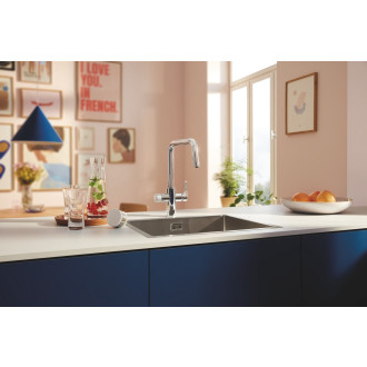 Dřezová baterie Grohe GROHE Blue Pure 2022 s filtrem chrom 30596000
