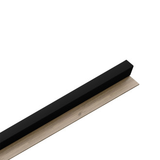 Obkladová Lamela Fineza Spline black 275x6,4 cm SPLINEBO1