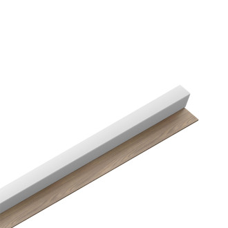 Obkladová Lamela Fineza Spline white 275x6,4 cm SPLINEWO1