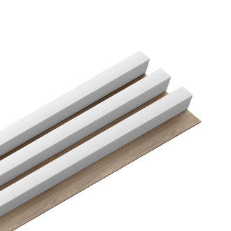 Obkladová Lamela Fineza Spline white 275x17,6 cm SPLINEWO3