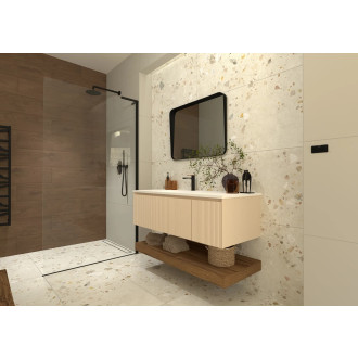 Dlažba Argenta Carpenter taupe 60x120 cm mat CARP612TA