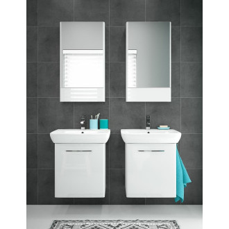 Umyvadlo Geberit Selnova 60x46 cm otvor pro baterii uprostřed 500.300.01.7