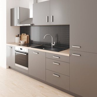 Dřezová baterie Grohe Eurosmart Cosmopolitan s otočným ramínkem chrom 31180000