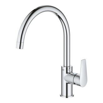 Dřezová baterie Grohe BauEdge 2020 s otočným ramínkem chrom 31233001