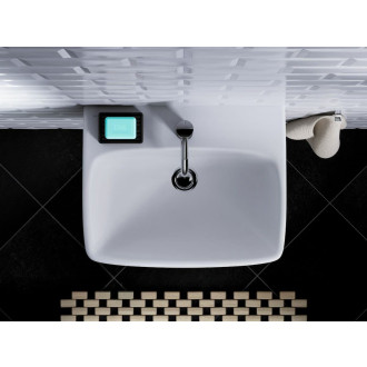 Umývátko Geberit Selnova 50x42 cm otvor pro baterii uprostřed 500.310.01.7