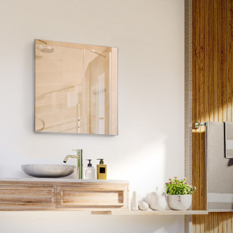 Topný panel Fenix GS+ 58,5x58,5 cm skleněný zrdcadlový 11V5437752