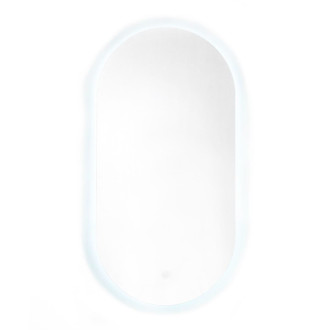 Zrcadlo oválné 80x40cm, LED, IP44 ZPROV8040LED