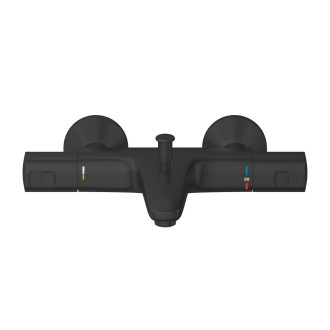 Vanová baterie Grohe Precision s přepínačem 150 mm matte black 345982430