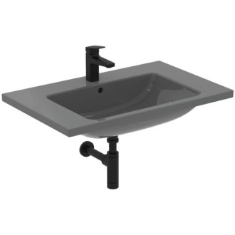 Nábytkové umyvadlo Ideal Standard I.life B 81x51,5 cm glossy grey otvor pro baterii uprostřed T460458