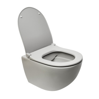Sento zá WC sm.flush šedý 54cmvč.sed 7848-076-0101