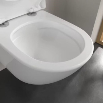 Wc s prkénkem softclose závěsné Villeroy & Boch Subway 3.0 zadní odpad 4670TSR1
