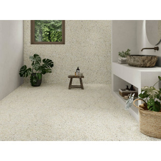 Kamenná mozaika Mosavit Mini pebbles blanco 30x30 cm mat PEBBLEBL
