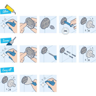 Držák ručníků Grohe Start Accessories chrom 41197000