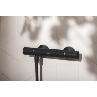 Sprchová baterie Grohe Precision Start bez sprchového setu black matt 345942430