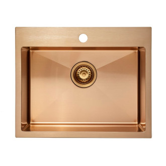 SAT Dřez 550x450x21 Rose Gold SATSINK5545BRG