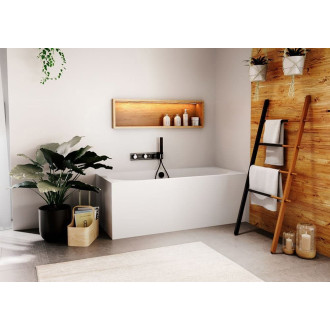 Obdélníková vana Polysan VIVA BR MONOLITH 170x75 cm akrylát pravá 888119MR