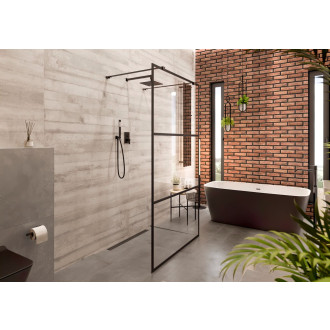 Walk-in 97x200, zavětrování SATBWI100CPZAVC