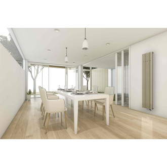 Radiátor ISAN AKROS 150x35cm s háčky zlatá oliva DAKH15000350ZO