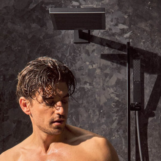 Sprchový set Hansgrohe Pulsify E matná černá 24371670