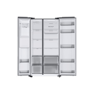 Volně stojící kombinovaná chladnička Side-by-Side Samsung RS68CG883DS9/EF
