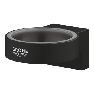 Držák Grohe Selection bez skleničky phantom black 41217KF0