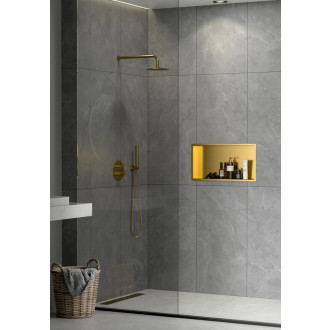 Vestavná polička SAT Aurum zlatá 60x30 cm SATAURN6030BG