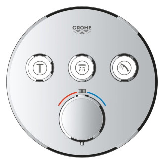 Sprchový systém Grohe Precision SmartControl včetně podomítkového tělesa chrom 34874000