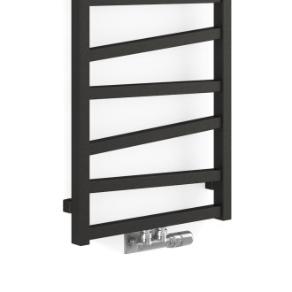 Radiátor kombinovaný House Level ZET 157,2x50 cm metalická černá HLZE1570050MCSP