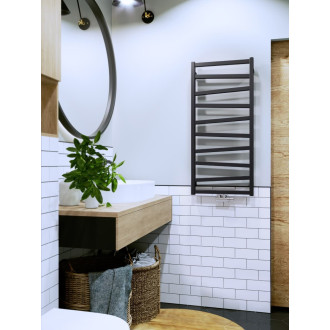 Radiátor kombinovaný House Level ZET 85,8x50 cm metalická černá HLZE085050MCSP