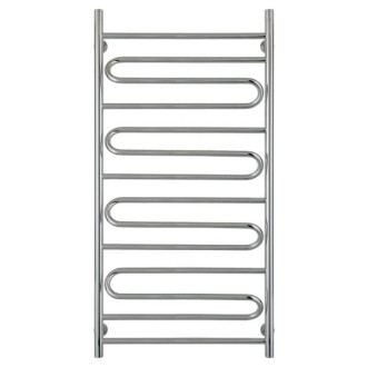 Radiátor kombinovaný House Level Premium Style 123,9x65 cm leštěná nerez 50041