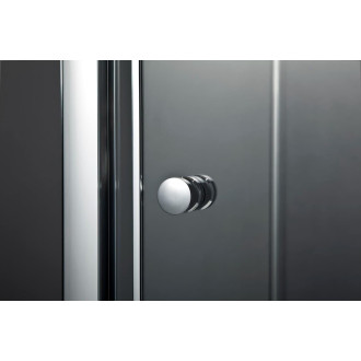 Pos. dveře 140x185,čiré sklo 4mm, chrom SATPROMUD140CRT