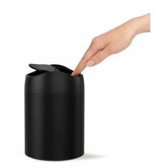 Stolní odpadkový koš Simplehuman 1,5 l černá mat SHCW2100