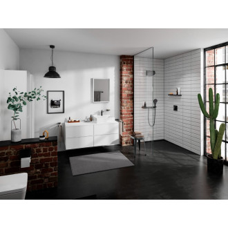 Polička Hansgrohe Rainfinity matná černá 26844670