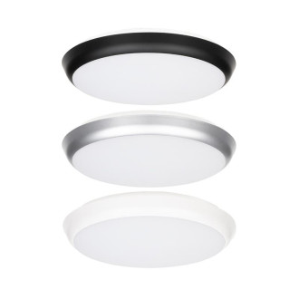 LED přisazené svítidlo Calvia 18, 18/15/12W, 3000/4000/6000K, bílé/stříbrné/černé MCLED ML-411.011.42.0