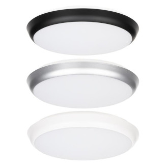 LED přisazené svítidlo Calvia 30, 30/24/18W, 3000/4000/6000K, bílé/stříbrné/černé MCLED ML-411.012.42.0