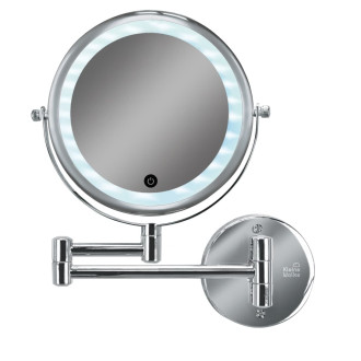 Kosmetické LED zrcátko Kleine Wolke Lumi silver 8487124886