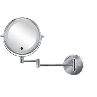 Kosmetické LED zrcátko Kleine Wolke Lumi silver 8487124886