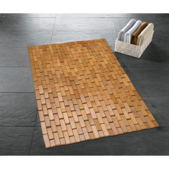 Protiskluzová koupelnová rohož Kleine Wolke Palito natur 50x70 cm 9113202324