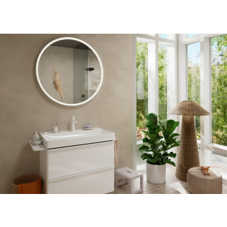 Umyvadlová baterie Hansgrohe Tecturis S bez výpusti matná bílá 73311700