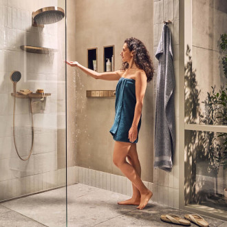 Vanová baterie Hansgrohe RainSelect bez podomítkového tělesa kartáčovaný bronz 15381140
